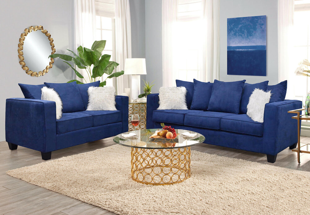 Burgandy Microfiber Sofa and Loveseat Daniels Furniture